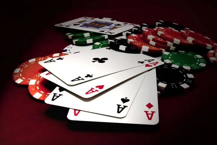Live casino table with dealer and interactive game display